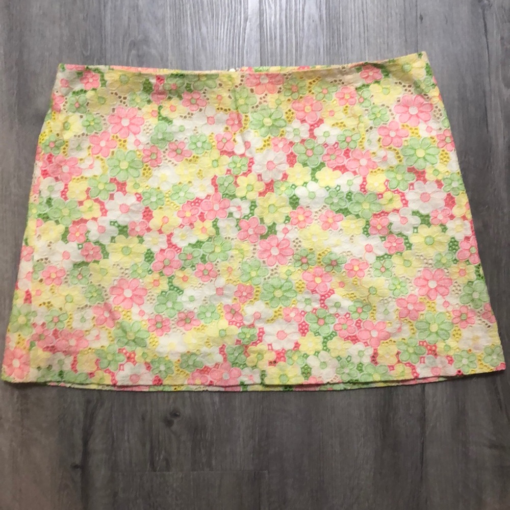 Spring into Sunshine Lily Pulitzer Mini Skirt